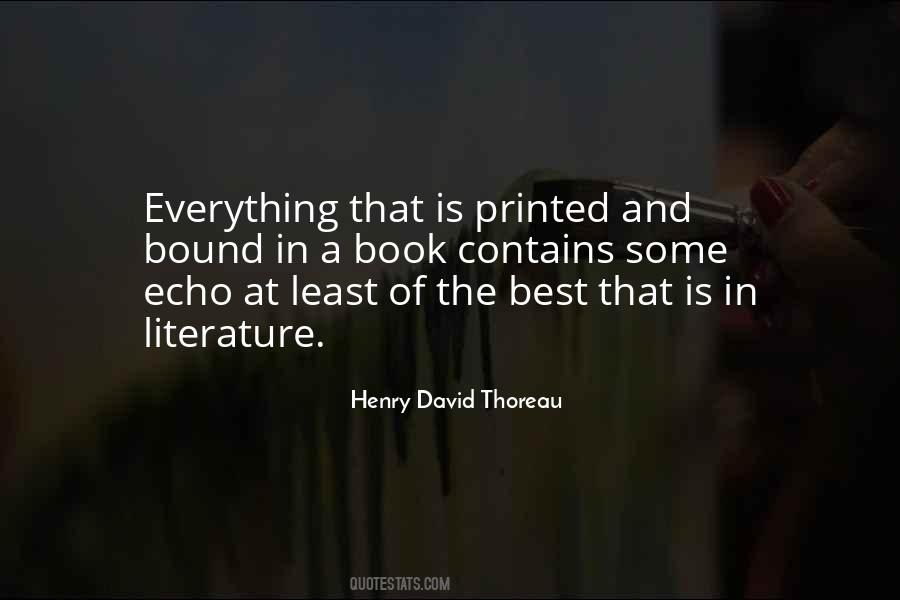 Henry David Thoreau Quotes #540953