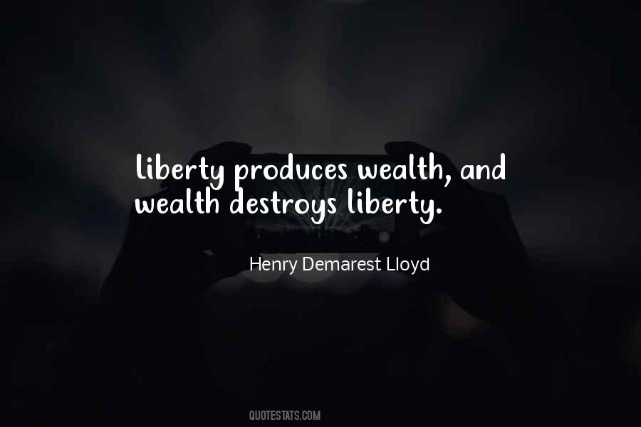 Henry Demarest Lloyd Quotes #455146