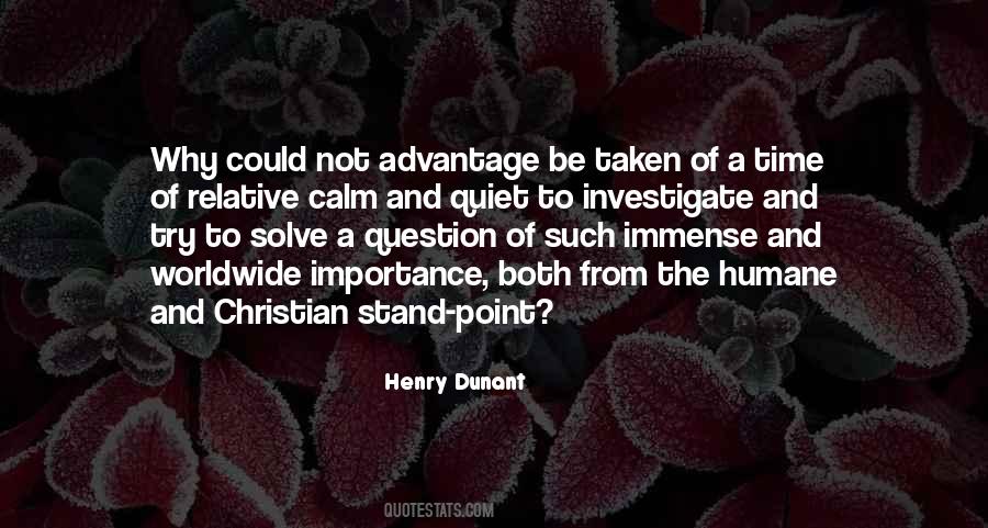 Henry Dunant Quotes #118529