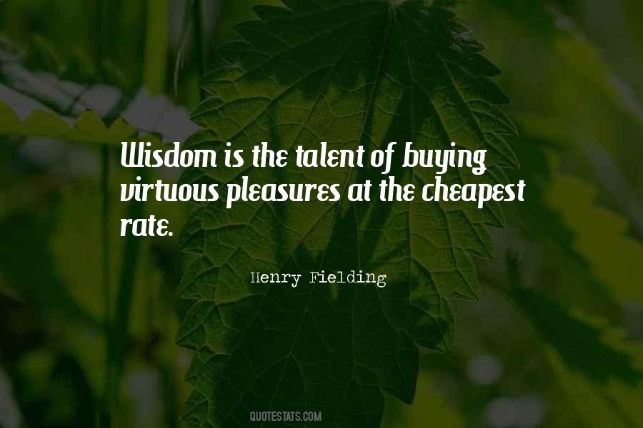 Henry Fielding Quotes #1406060