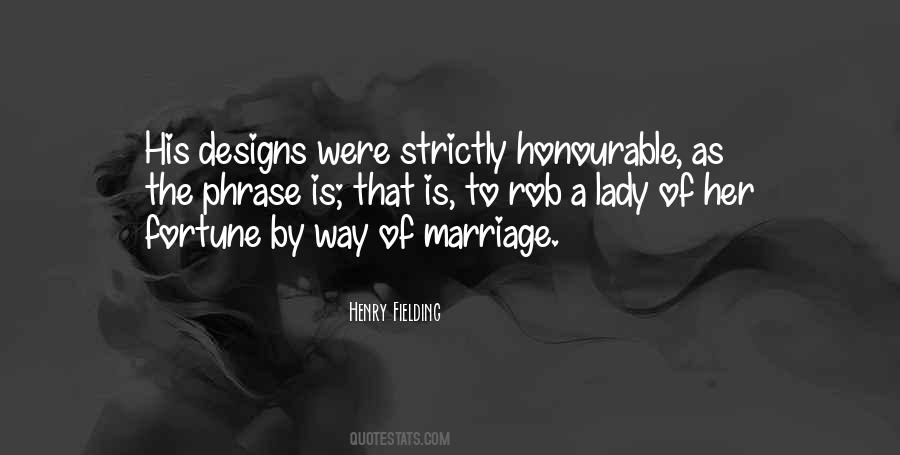 Henry Fielding Quotes #469170