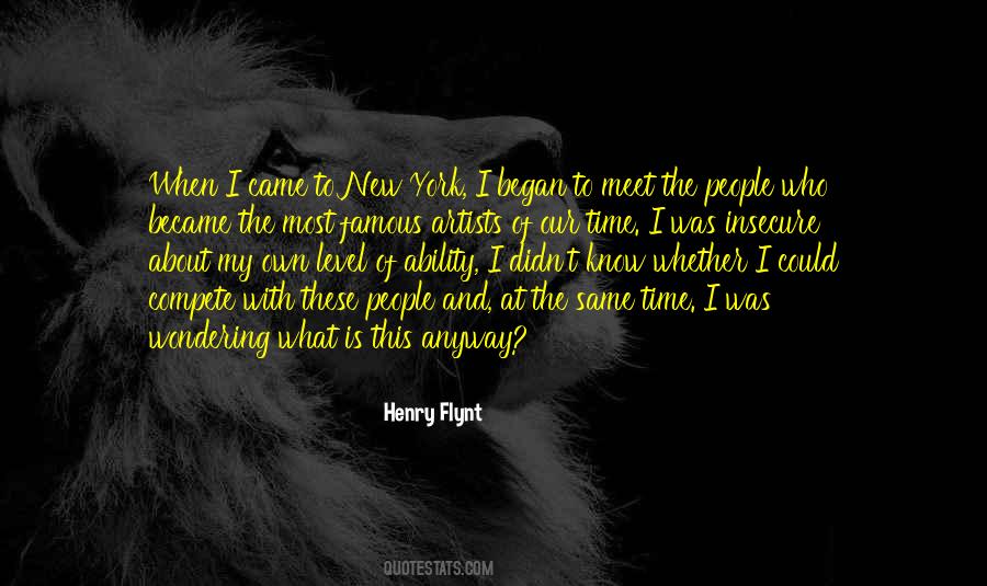 Henry Flynt Quotes #1288112