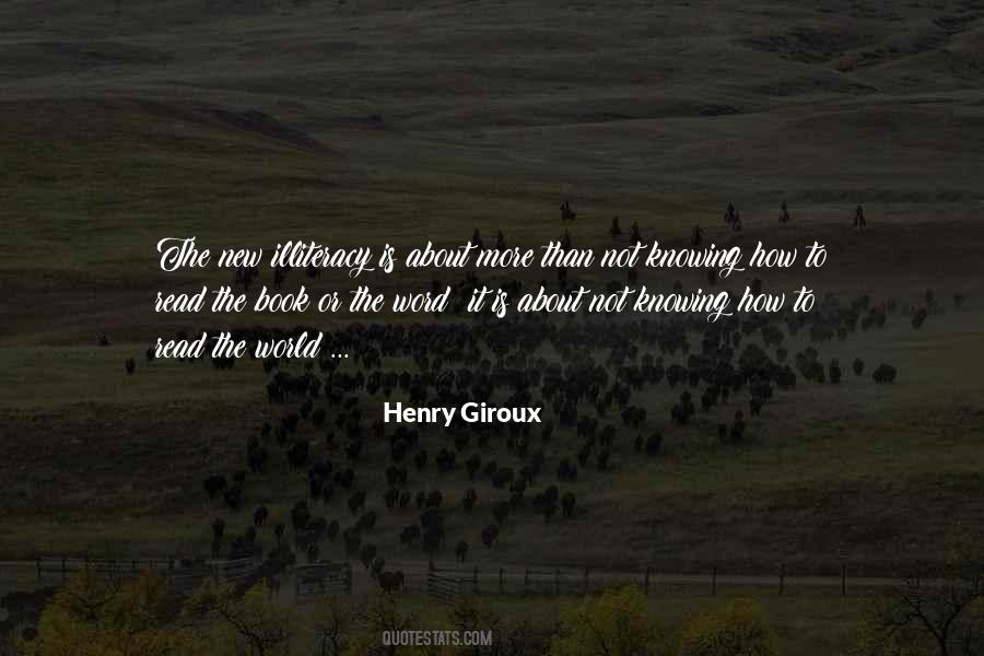 Henry Giroux Quotes #1180743