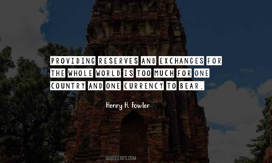 Henry H. Fowler Quotes #1145009