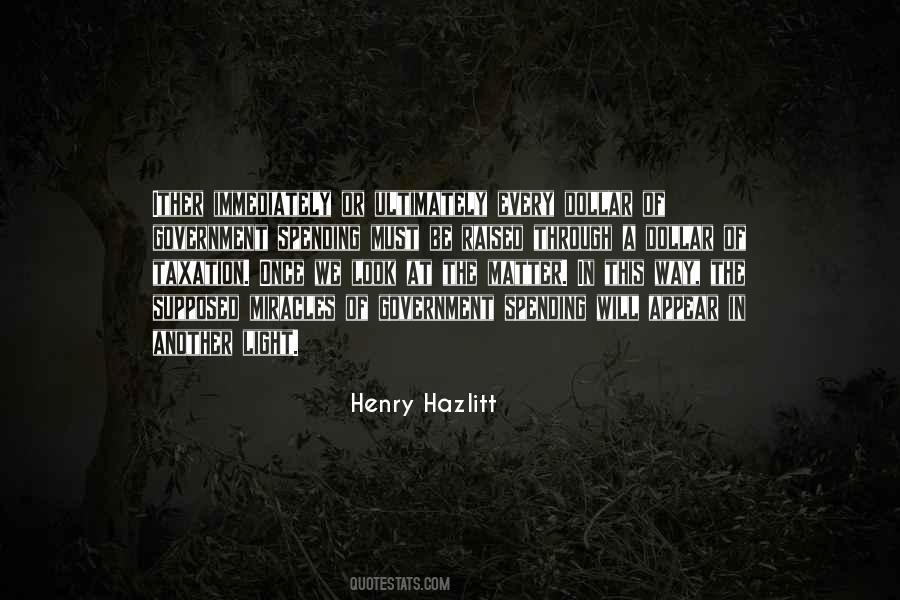 Henry Hazlitt Quotes #968198