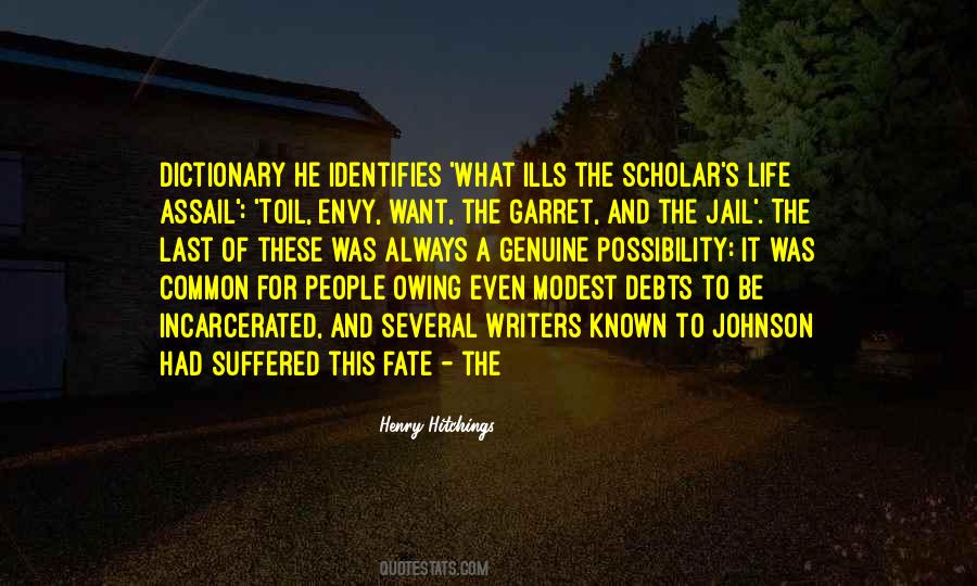 Henry Hitchings Quotes #1028143