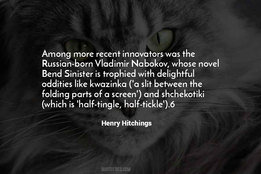 Henry Hitchings Quotes #1598126