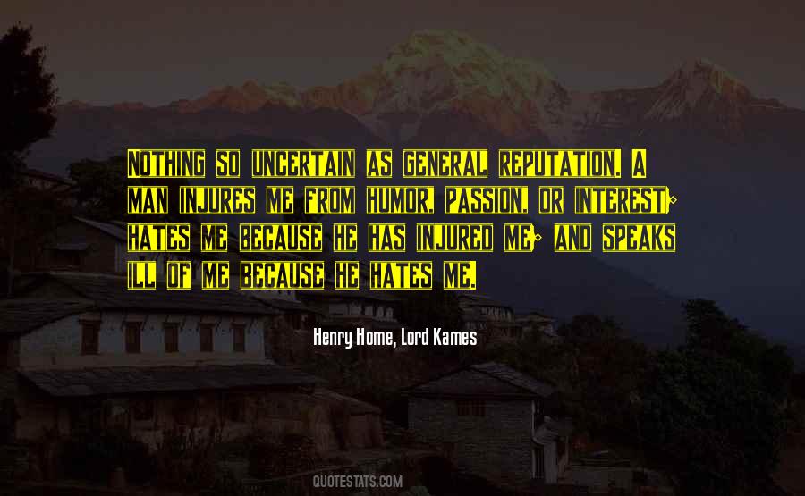 Henry Home, Lord Kames Quotes #288772