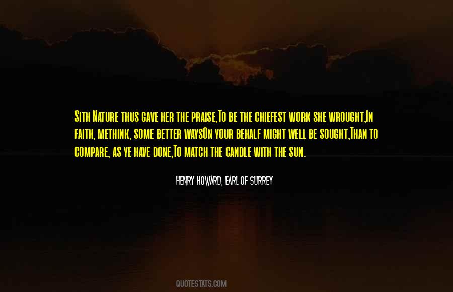 Henry Howard, Earl Of Surrey Quotes #356714