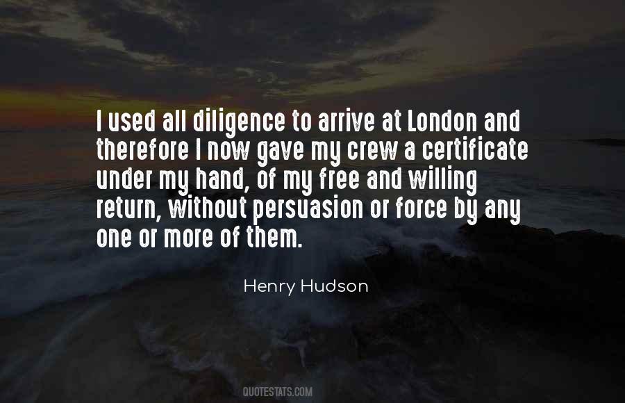 Henry Hudson Quotes #1091273