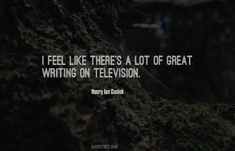 Henry Ian Cusick Quotes #1114722