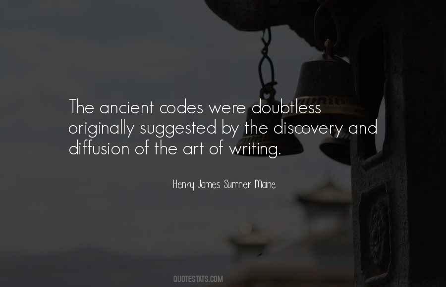 Henry James Sumner Maine Quotes #1051131