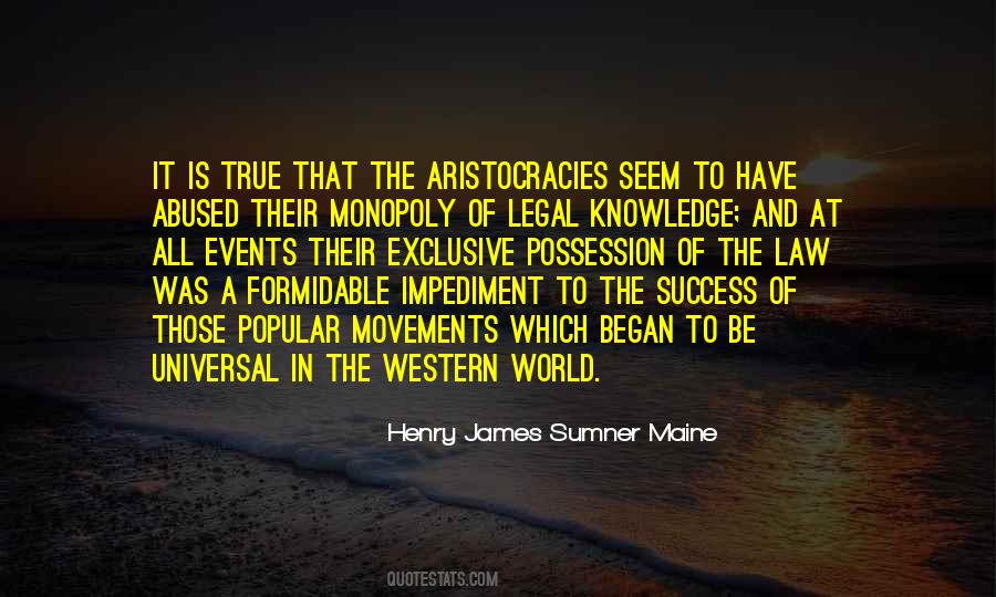 Henry James Sumner Maine Quotes #1848100