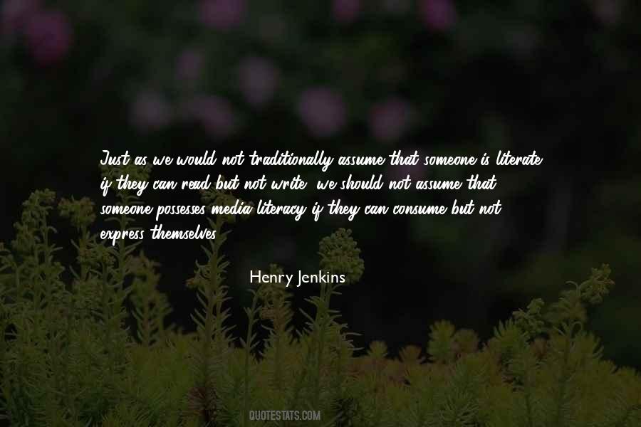 Henry Jenkins Quotes #1472454