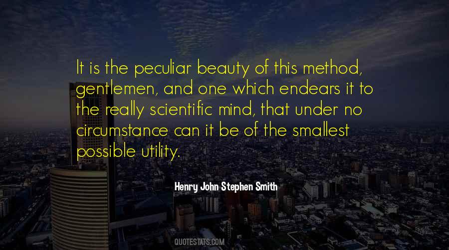Henry John Stephen Smith Quotes #362872