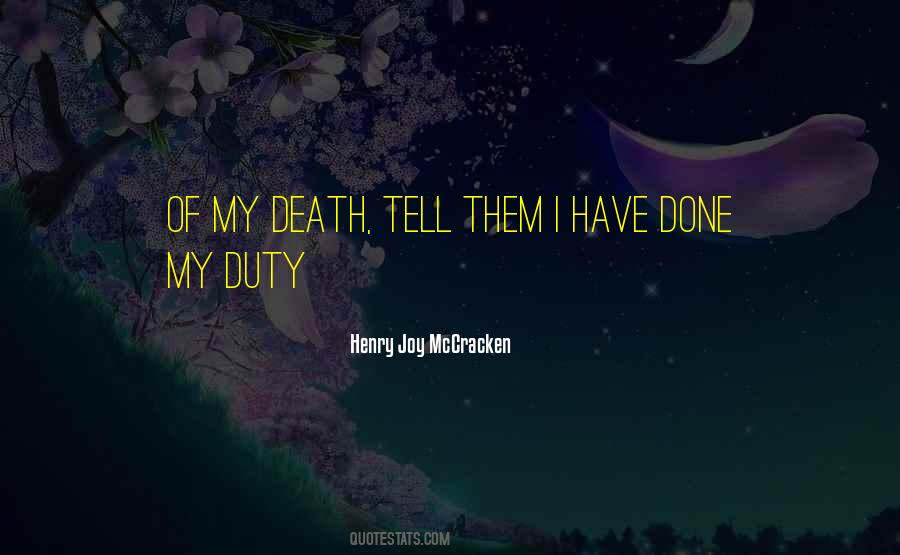 Henry Joy McCracken Quotes #1266159