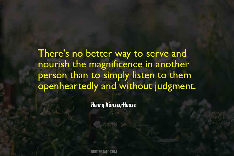 Henry Kimsey-House Quotes #1278209