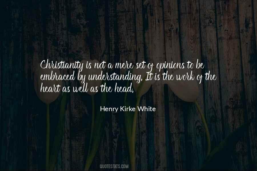 Henry Kirke White Quotes #1653579