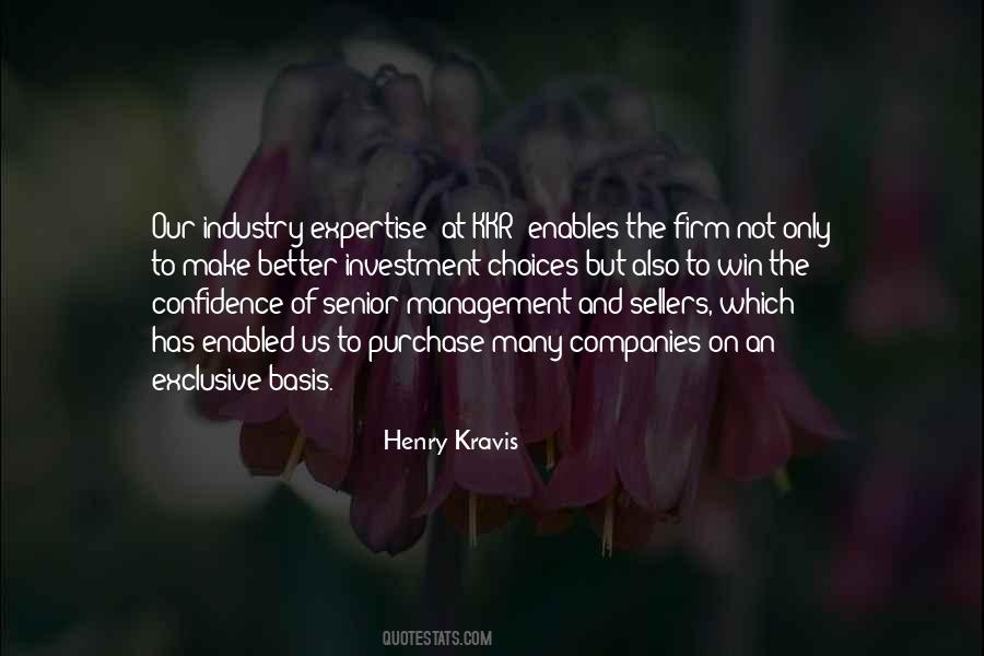 Henry Kravis Quotes #161038