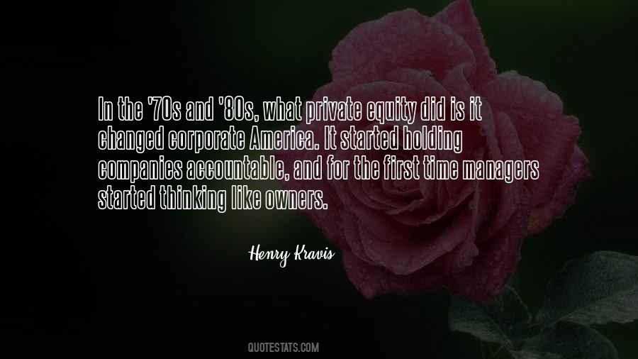 Henry Kravis Quotes #445170