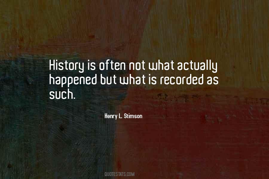 Henry L. Stimson Quotes #1415870