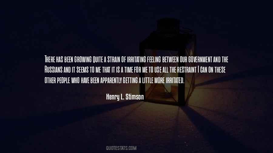 Henry L. Stimson Quotes #679524