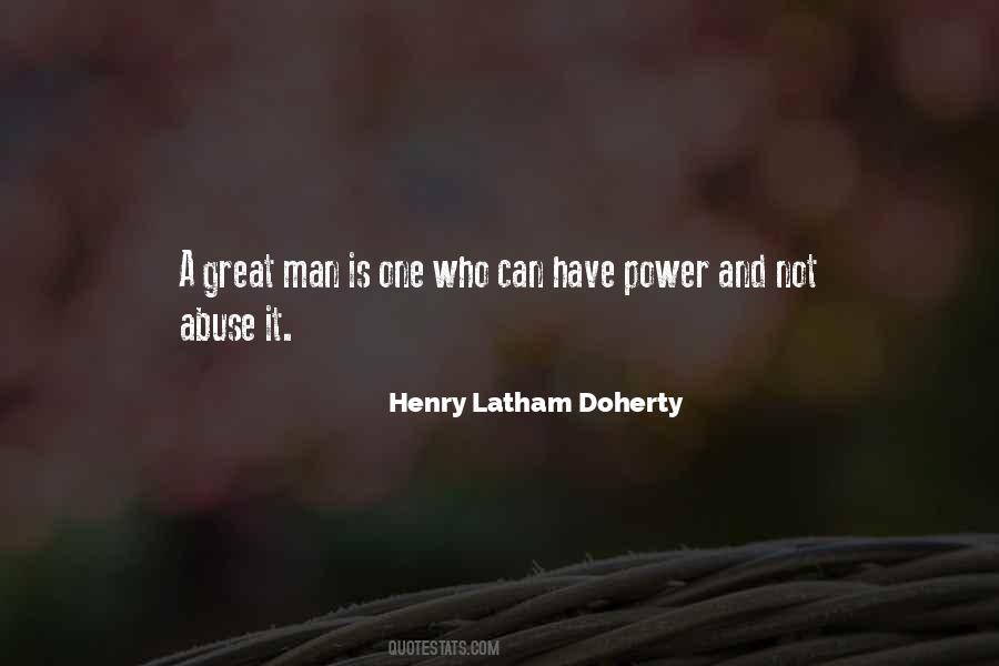 Henry Latham Doherty Quotes #1592682
