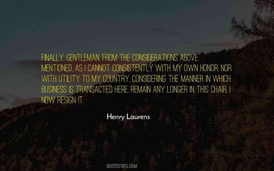 Henry Laurens Quotes #112092