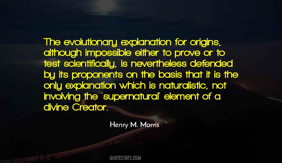Henry M. Morris Quotes #97720