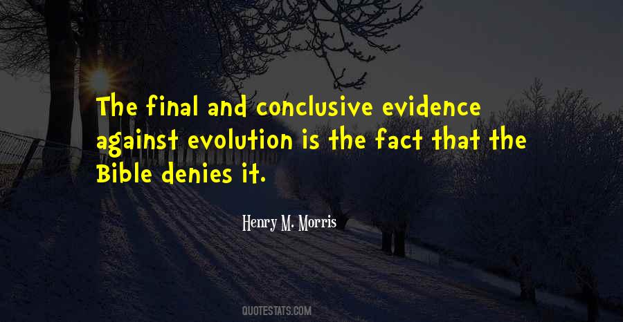 Henry M. Morris Quotes #983638