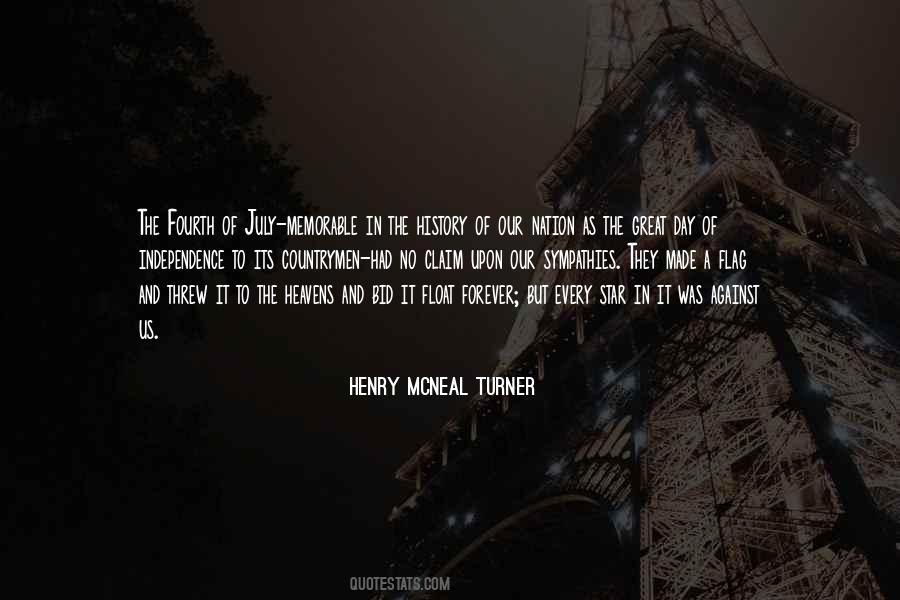 Henry McNeal Turner Quotes #1638231