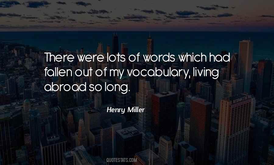 Henry Miller Quotes #277019