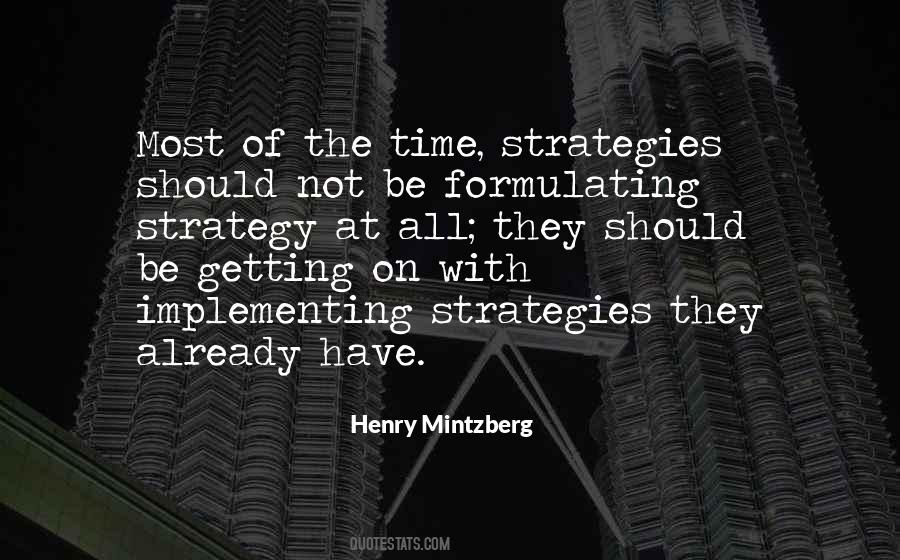 Henry Mintzberg Quotes #1462401