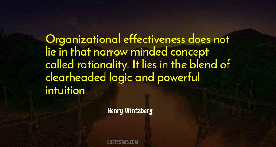 Henry Mintzberg Quotes #510668