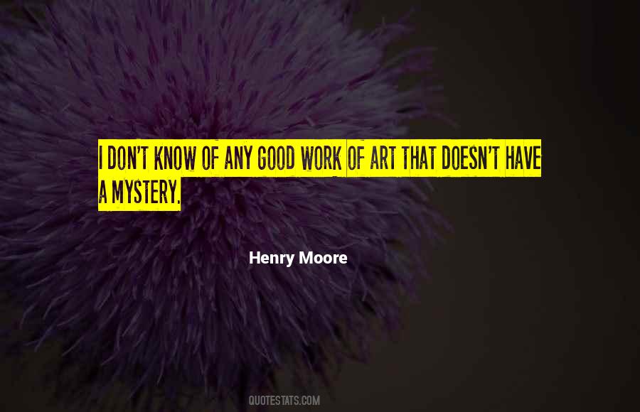Henry Moore Quotes #39378