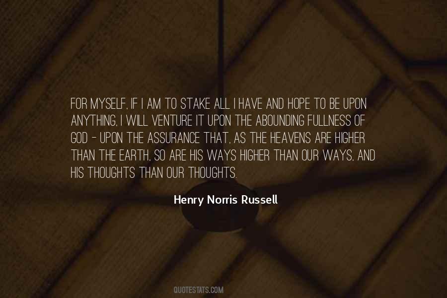 Henry Norris Russell Quotes #1162048