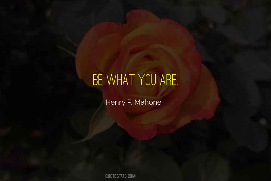 Henry P. Mahone Quotes #310514