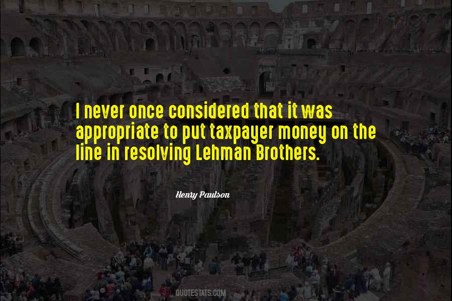 Henry Paulson Quotes #1091491
