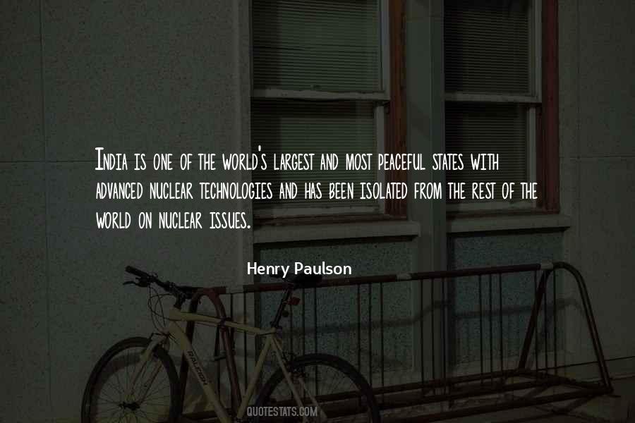 Henry Paulson Quotes #151838
