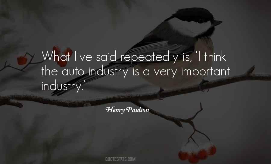 Henry Paulson Quotes #325062