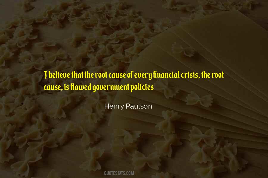 Henry Paulson Quotes #490035