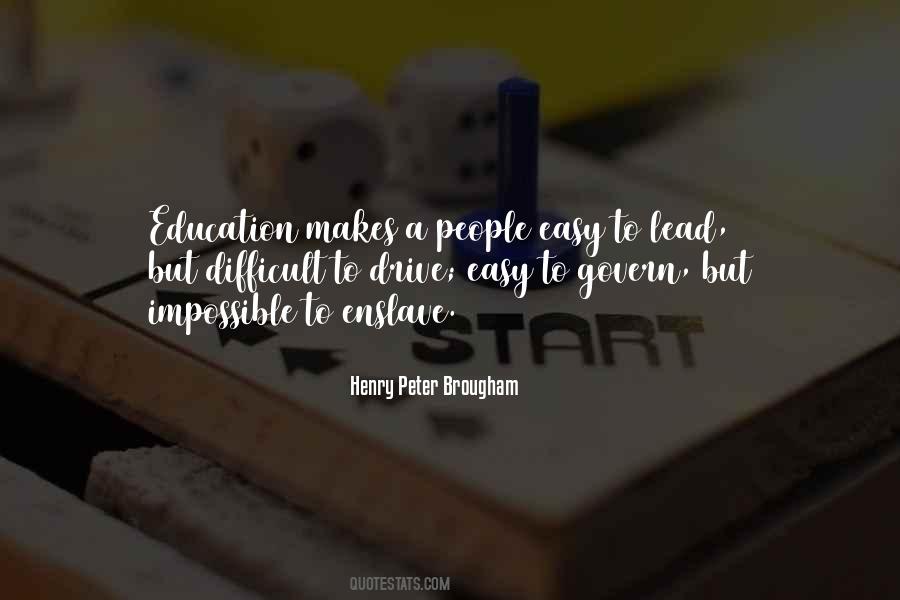 Henry Peter Brougham Quotes #939119