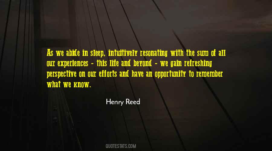 Henry Reed Quotes #361049