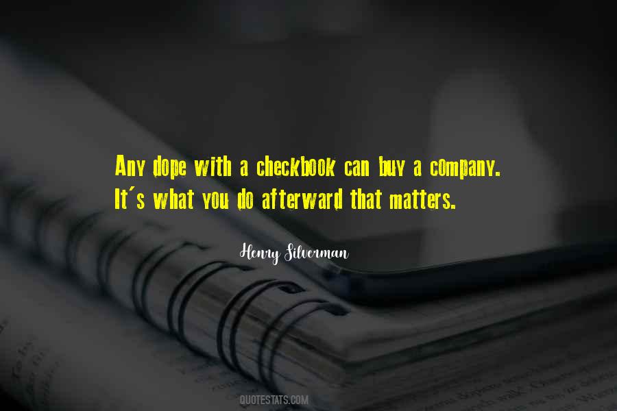 Henry Silverman Quotes #1847391