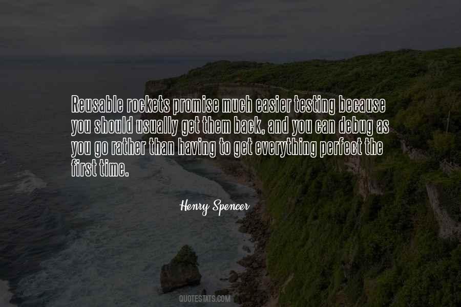 Henry Spencer Quotes #1434509