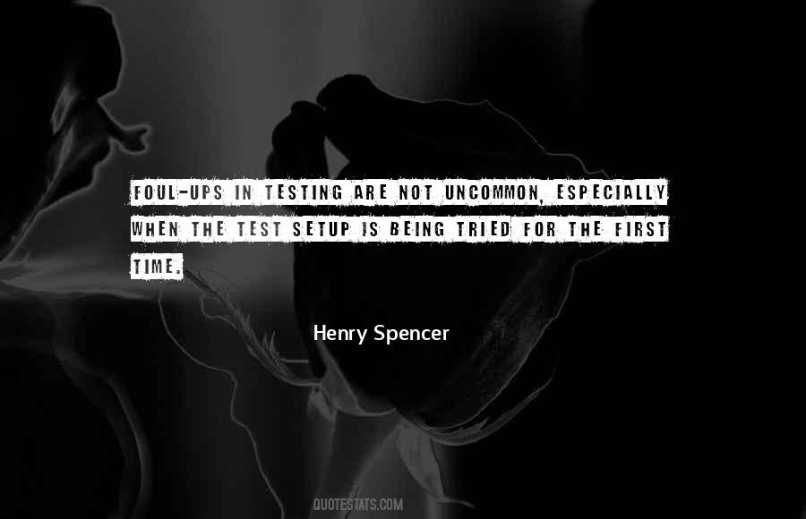 Henry Spencer Quotes #1608919