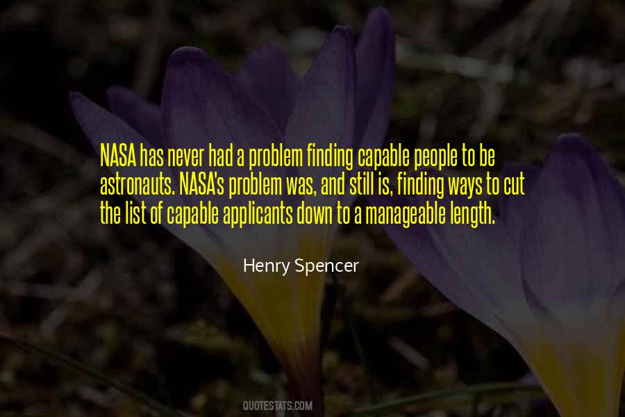 Henry Spencer Quotes #786944