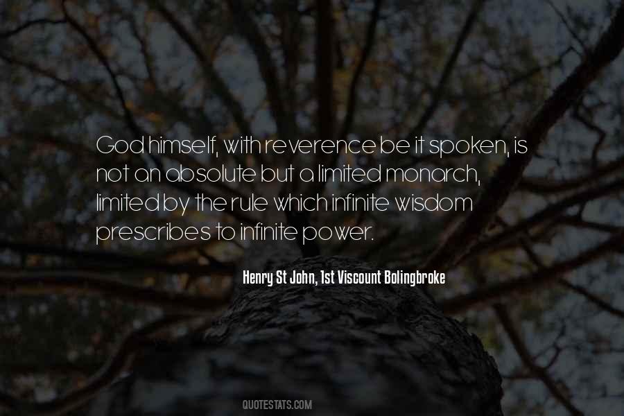 Henry St John, 1st Viscount Bolingbroke Quotes #1313431