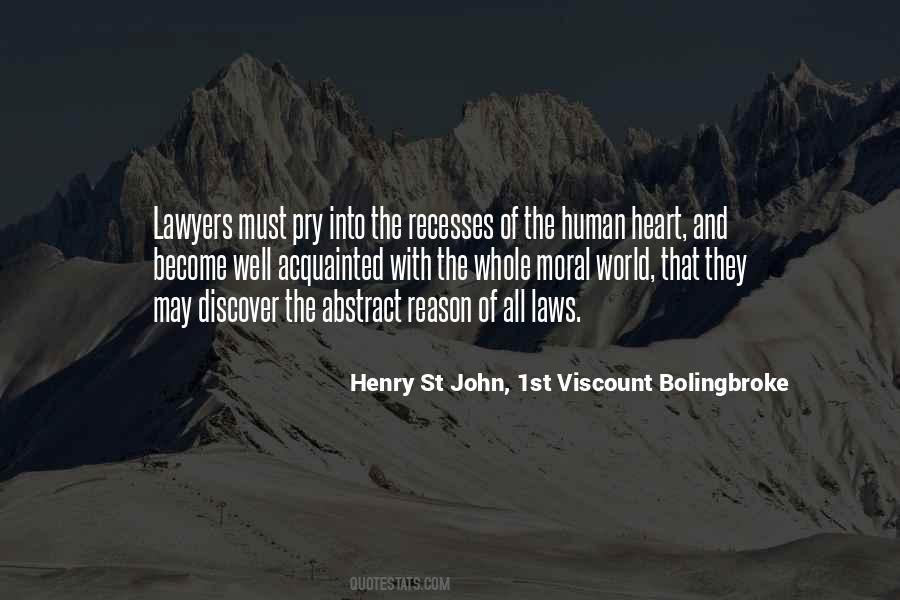 Henry St John, 1st Viscount Bolingbroke Quotes #1479699