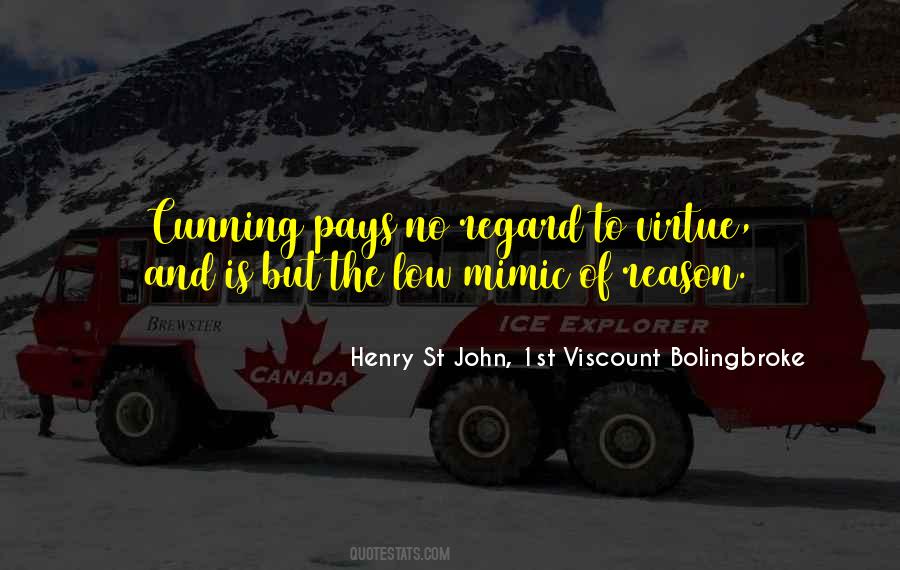 Henry St John, 1st Viscount Bolingbroke Quotes #422722